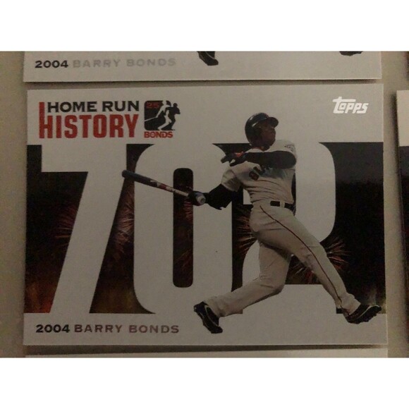 Barry Bonds 2006 Topps Home Run History Card Lot (14) MLB San Francisco Giants - Picture 12 of 16